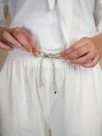 Marbella pant blanc