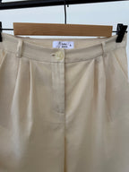 Bermuda short blanc cassé