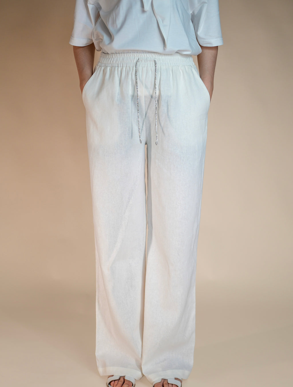 Marbella pant blanc