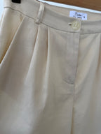 Bermuda short blanc cassé