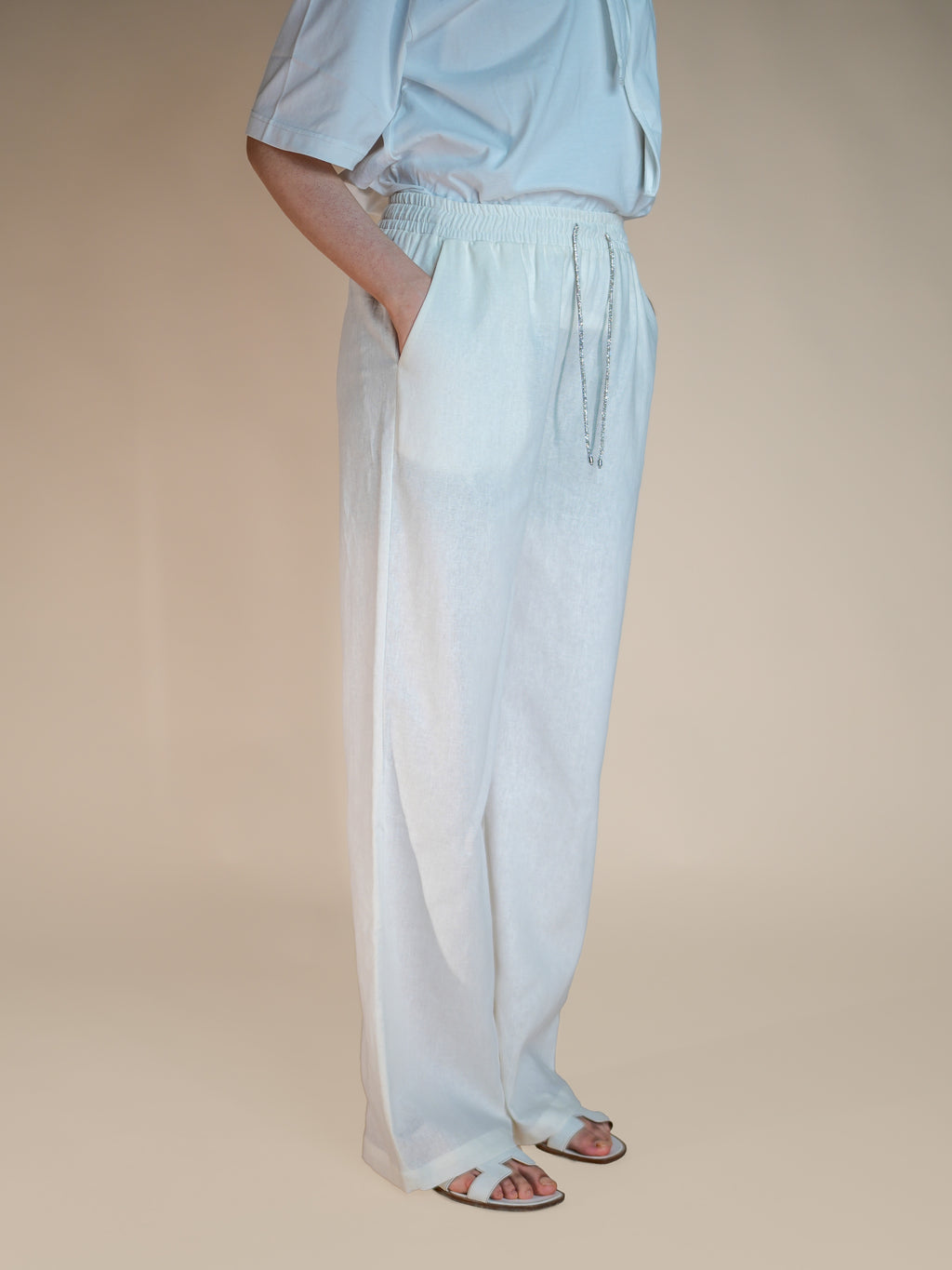 Marbella pant blanc