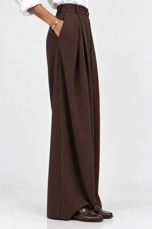 Suède Pant Marron