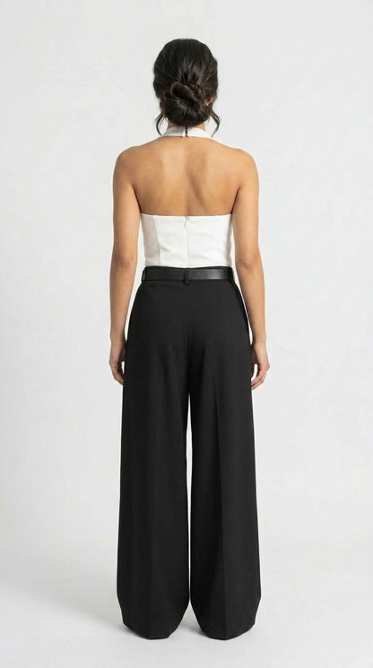Suède pant Noir